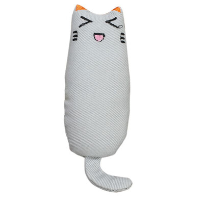 

Pet Plush Catnip Durable Pillow for Cat to Clean Teeth Kitten Chew Toys