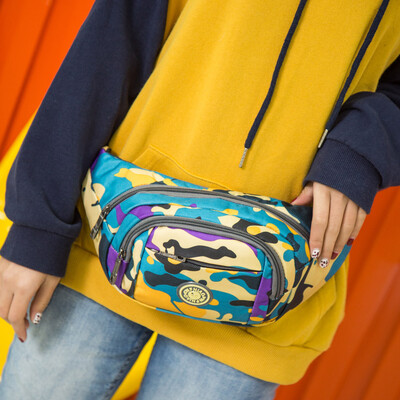 

Tailored Fashion Ladies Camouflage Canvas Versatile Shoulder Bag Messenger Pockets