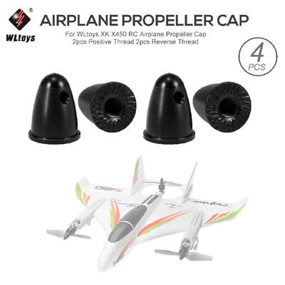 

WLtoys XK X450 RC Airplane Aircraft Helicopter Fixed Wing Propeller Cap 2pcs CW 2pcs CCW