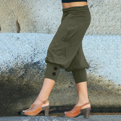 

Starmoon Womens Summer Casual Solid color Sports Outdoor Pants Womens Slim Yoga Pants