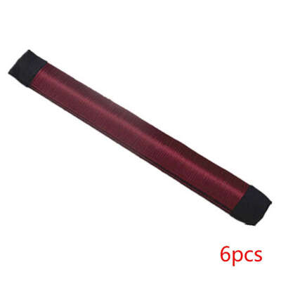 

6pcs Random Color Hair Ring Flexible False Hair Band Accessories with Memory Metal Coil Twist