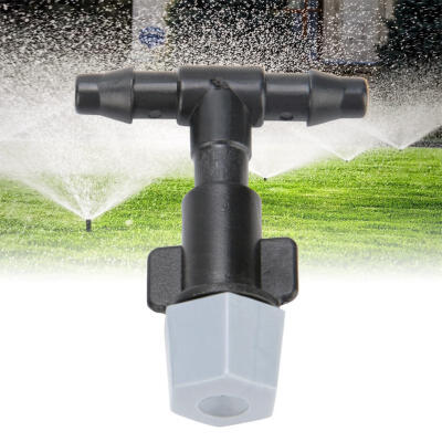 

Greensen 50pcs Tee Joint Micro Drip Irrigation System Hose Connectors Watering Garden Drippers