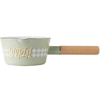 

Toponeto Mini Milk Pan Saucepan Boiling Soup Pot Practical Non-stick Stockpot Cooking Pot