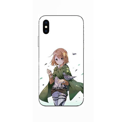 

Attack on Titan Japanese Anime Manga Cartoon Painting Case For Apple iPhone 6 6s 7 8 Plus X XR XS Max Soft TPU Printed Cover
