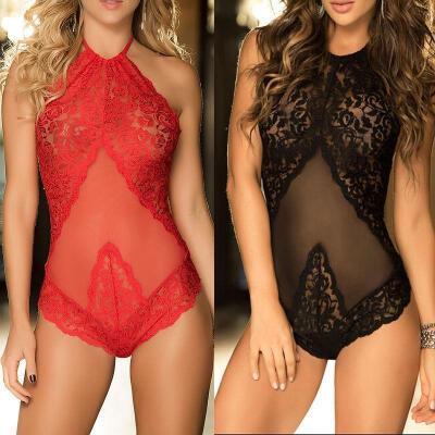 

Sexy Women Lady Model Lingerie Babydoll Sleepwear Underwear Lace Dress G-string