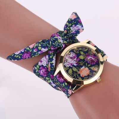 

Innovative fashion bag small floral ladies watch Yiwu factory direct sales