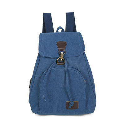 

Arsmundi Canvas Womens Backpack Large Capacity Backpack Preppy Style School Lady Girl Student Laptop Bag