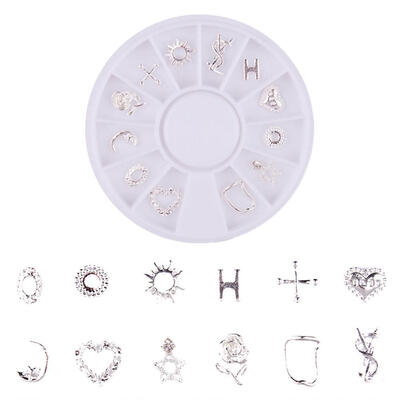 

Charm Crystals Rhinestones Hollow Out Glitter Stickers Nail Art Decoration