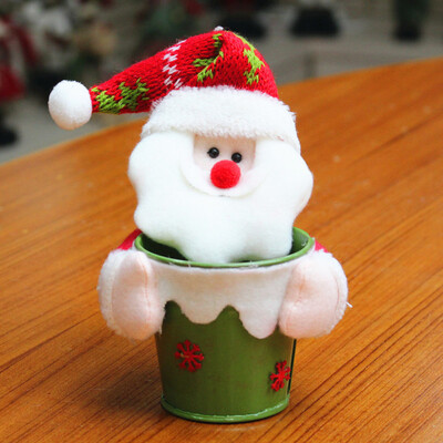 

Tailored Santa Claus Snowman Elk Christmas Candy Packaging Christmas Candy Jar