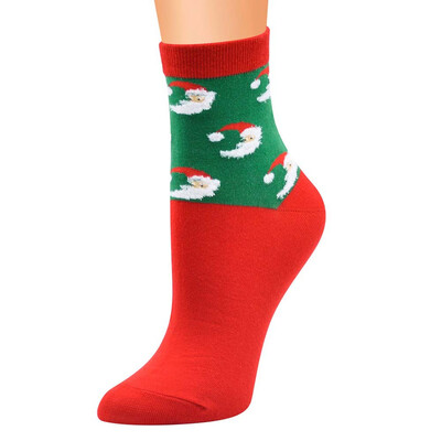 

1Pair Lovely Christmas Socks Women Men Gift Santa Claus Deer Warm Winter Xmas Funny Socks Unisex Socks For Christmas Gift