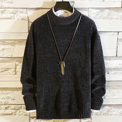 

Toponeto Mens New Autumn Winter Casual Long Sleeve Knitting Sweaters Tops Blouse