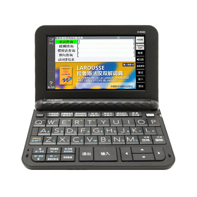 

CASIO Casio Electronic Dictionary E-R400BK Law English-Chinese Dictionary French Specialized Ink Black