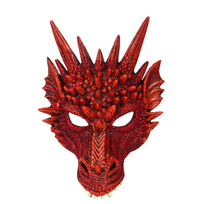 

New 4D Halloween Mask Half Face Mask For Kids Teens Halloween Costume Party Decorations