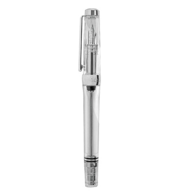 

Siaonvr Vaccum Fountain Pen Transparent EFF Nib Ink Pen Negative Pressure Ink Filling