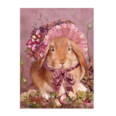 

DIY Diamond Embroidery Rabbit Full Square Diamond Painting Cross Stitch Animal Pictures Mosaic Rhinestone Hobby Home Decor