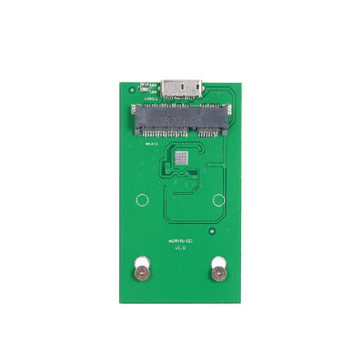 

mSATA to USB30 Case Converter Adapter External Case mSATA SSD Box External EnclosureBlue