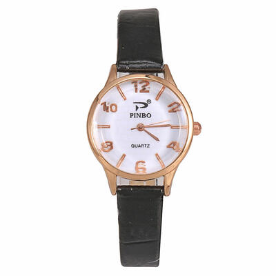 

Women Watches Simple Roman Numerals Dial Womens Quartz Wrist Watch Leather Strap Fashion Clock Reloj Mujer Dropshipping