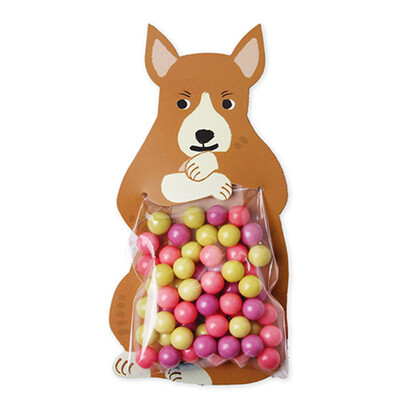 

10 Pcs Cartoon Food Baking Decoration Card Creative Bear Bunny Pastry Card