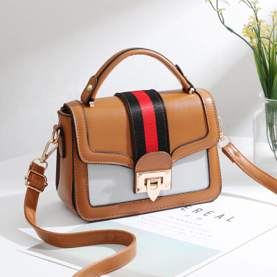 

Female spring style Chaohan version simple lady hand bag 100 shoulder bag oblique satchel bag simple simple