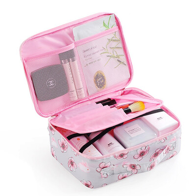 

Large Makeup Storage Bag Toiletry Holder Wash Pouch Cosmetic Travel Organizer