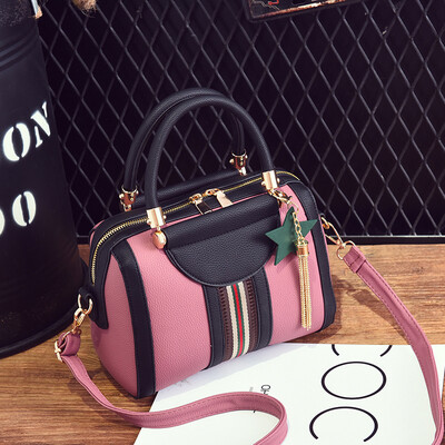 

Boston Bag Lady Spring&Summer Chao Single Shoulder Bag Japanese&Korean Version Baitao Slant Bag Fashion Handbag
