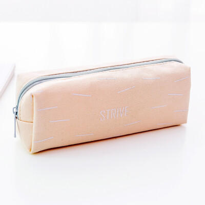 

Siaonvr Simple Pencil Pen Case Cosmetic Makeup Bag Storage Pouch Purse Students School