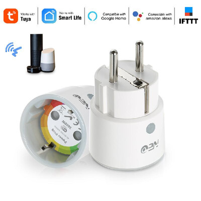 

NEO Smart Power Plug Smart Home Socket Voice Control Compatible with Amazon Alexa&for Google Home IFTTT Timing Function Remote