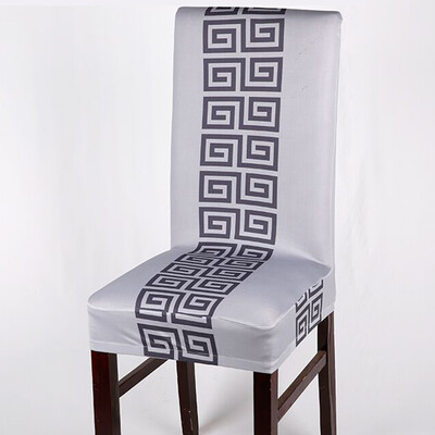 

Stretch Chair Cover Removable Elastic Chair Protector for Hotel Dining Room Office