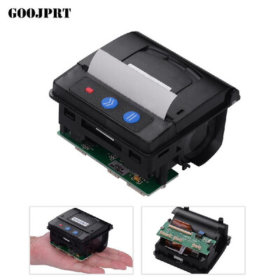 

GOOJPRT QR203 Printer Module 58mm Low Noise Direct Thermal Printing Mini Panel Mobile Receipt Printer Serial Interface RS-232C T