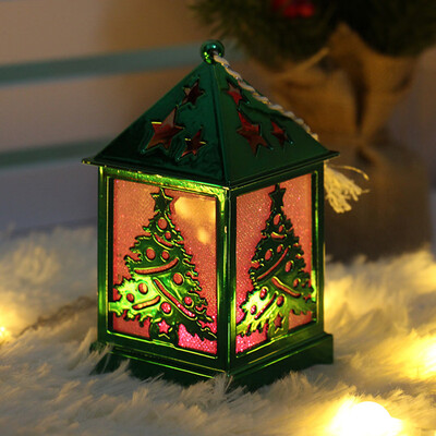 

〖Follure〗LED Light Dolls House Villa Christmas Ornaments Xmas Tree Hanging Decor