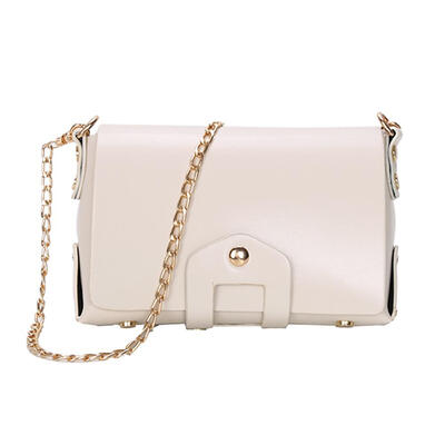 

Women Lady Shoulder Crossbody Bags Casual Leather Pure Chain Messenger Bags