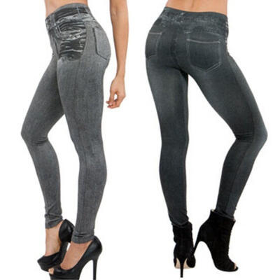 

Women High Waisted Slim Skinny Legging Stretch Trousers Jegging Pencil Pants