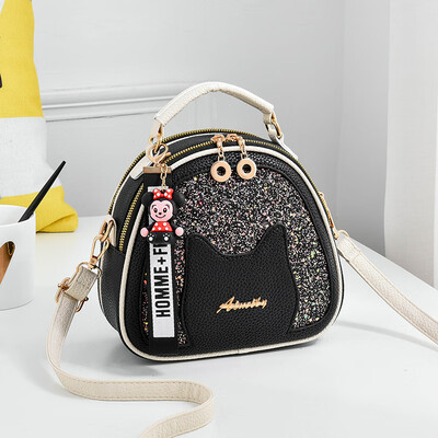 

Summer womens bag fashion small fresh net red shoulder bag Joker Messenger bag women ins