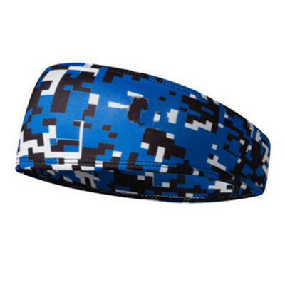 

Men Moisture Wicking Wide Non-Slip Sport Headband Sweatband Gym Workout Run