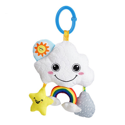 

Tailored Baby Music Infant Rattles Plush Teether Stroller Hanging Bell Play Toys Doll