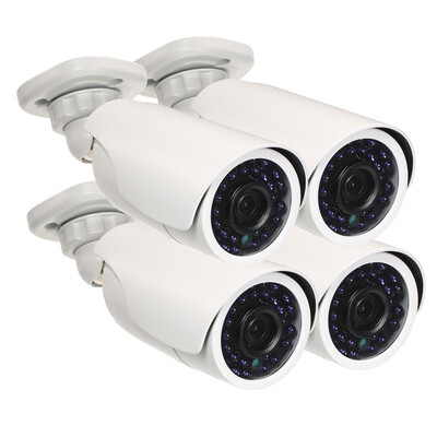 

AHD Bullet Security Camera Kit 41080P AHD Waterproof IR CCTV Bullet Camera 460ft Surveillance Cable Support IR-CUT Night Visio