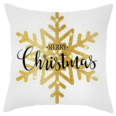 

Siaonvr Merry Christmas Short Plush Pillowcase Sofa Pad Set Home Decoration 18x18 Inch