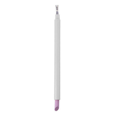 

Double-End Nail Art Quartz Cuticle Pusher Dead Skin Fork Trimmer Remover