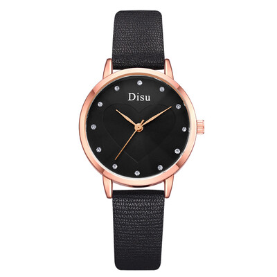 

Quartz watch 2019 new pu strap simple watch trend temperament ladies watch
