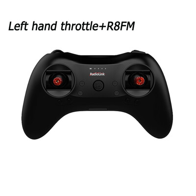 

Siaonvr Radio-link T8S Handle Remote Controller 24G 8CH FHSS 2KM TransmitterR8EF