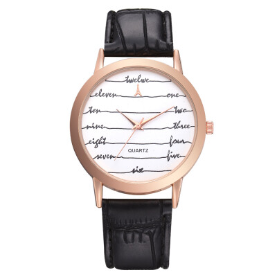 

Lvpai P462 Women Letters Dial Analog Quartz Wrist Watch