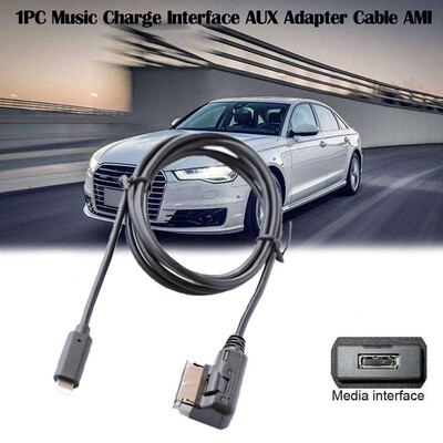 

Tailored For Audi For iPhone 78X Music Charge Interface AUX Adapter Cable AMI MMI MDI
