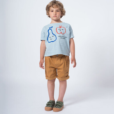 

Newborn Baby Kids Boy Girl Cartoon Fruit Short Sleeve T-shirt Tee Tops Clothes