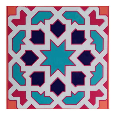 

Moroccan Style PVC Self-adhesive Waterproof DIY Bathroom Wall Tile Sticker