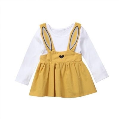 

Easter Infant Baby Girls Rabbit Party Tutu Dress Kids Pegeant Princess Dresses