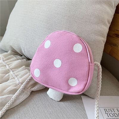 

Tailored Children Cute Wild Messenger Bag Fashion Mushroom Shoulder Purse Bag