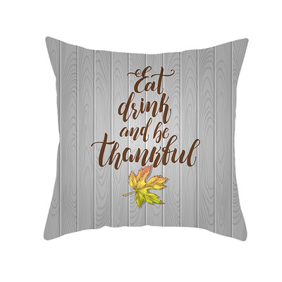 

〖Follure〗Thanksgiving Turkey Pillow Case Cushion Cover Sofa Bed Car Cushion Decor NEW