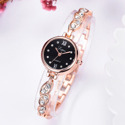 

RM Simple Casual Fashion Round Alloy Small And Exquisite Female Bracelet Watch