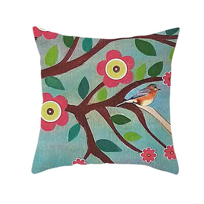 

〖Follure〗Natural Pattern Printing Dyeing Sofa Bed Home Decor Pillow Cover Cushion Cover