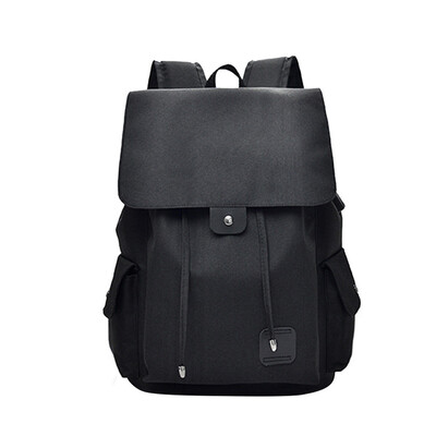 

Tailored Casual shoulder bag travel bag retro canvas backpack computer bag student bag BK